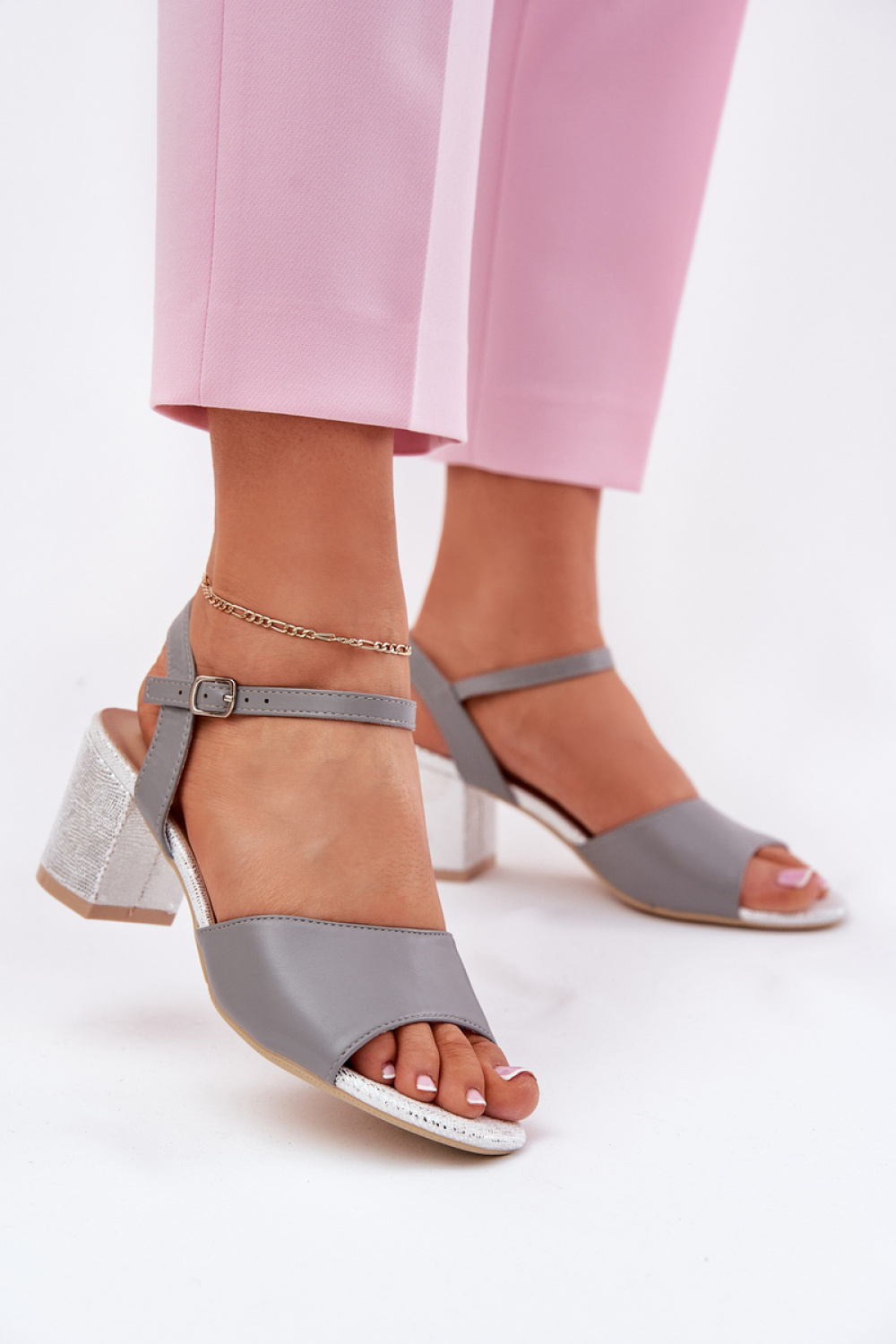 Sandalen op hak Step in style