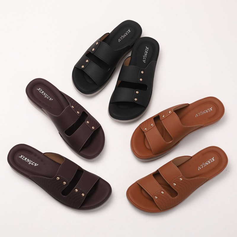 Womens Stylish Bohemian Beach Sandals For Outdoor Wear foto 5