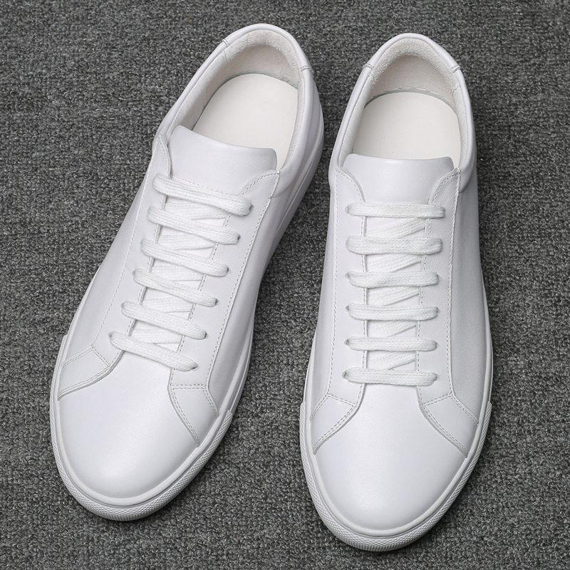 Men's Fashion Casual Leather Shoes Platform foto 2