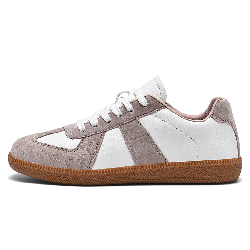 Top Layer Pigskin Leather Sneaker Japanese Canvas Retro Sports Couple Casual Shoes foto 3
