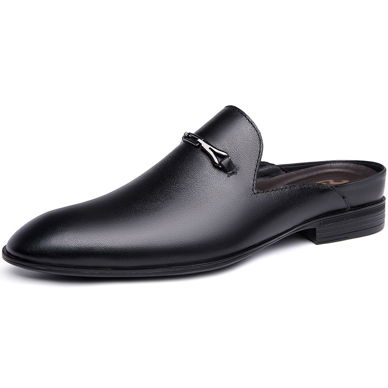 Men's And Women's Top Layer Cowhide Casual Shoes foto 2