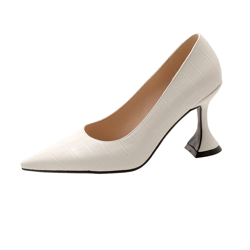 Womens Minimalist Pointed-toe High Heels foto 3