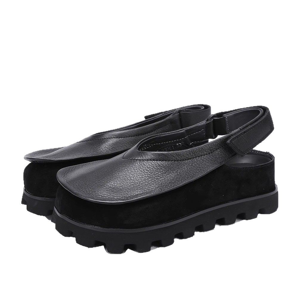 Retro Original Thick-soled Leather Toe Box Soft Bottom Platform Shoes For Women foto 5