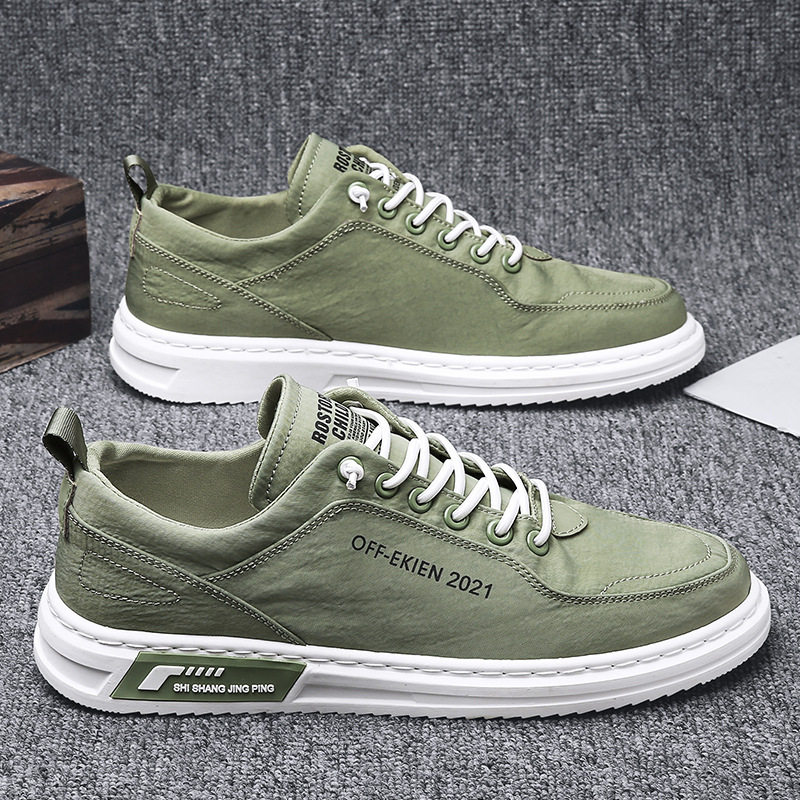 Mens Slip-on Low-top Shoes With Flat Soles