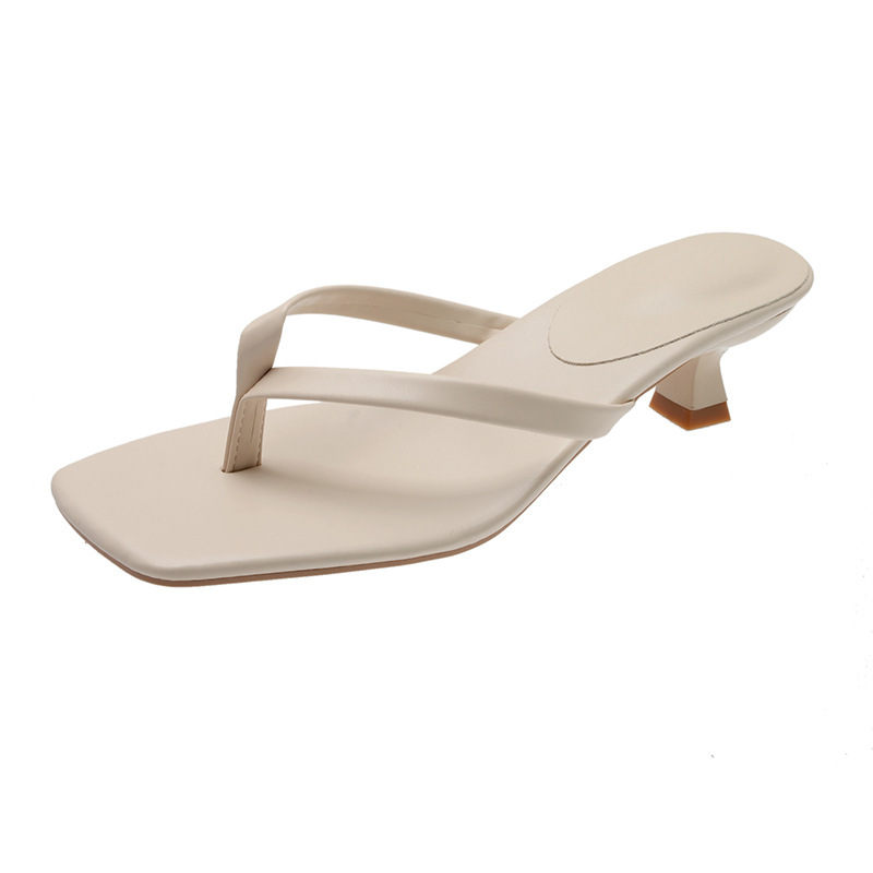 Fashionable Flip-Flops With High Heels foto 4