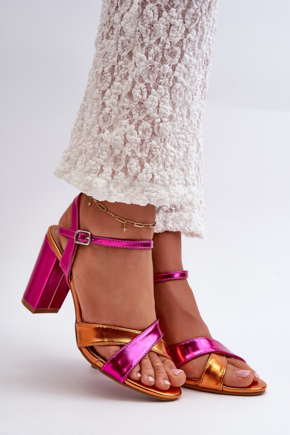 Sandalen op hak Step in style