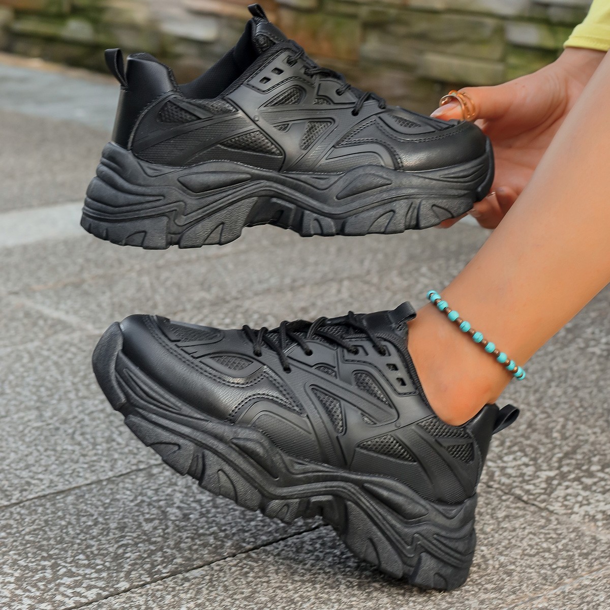 Platform Height-increasing Versatile Student Sneakers foto 2