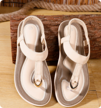 Summer Flip-flops Soft-soled Flat Beach Shoes Soft Soles foto 5