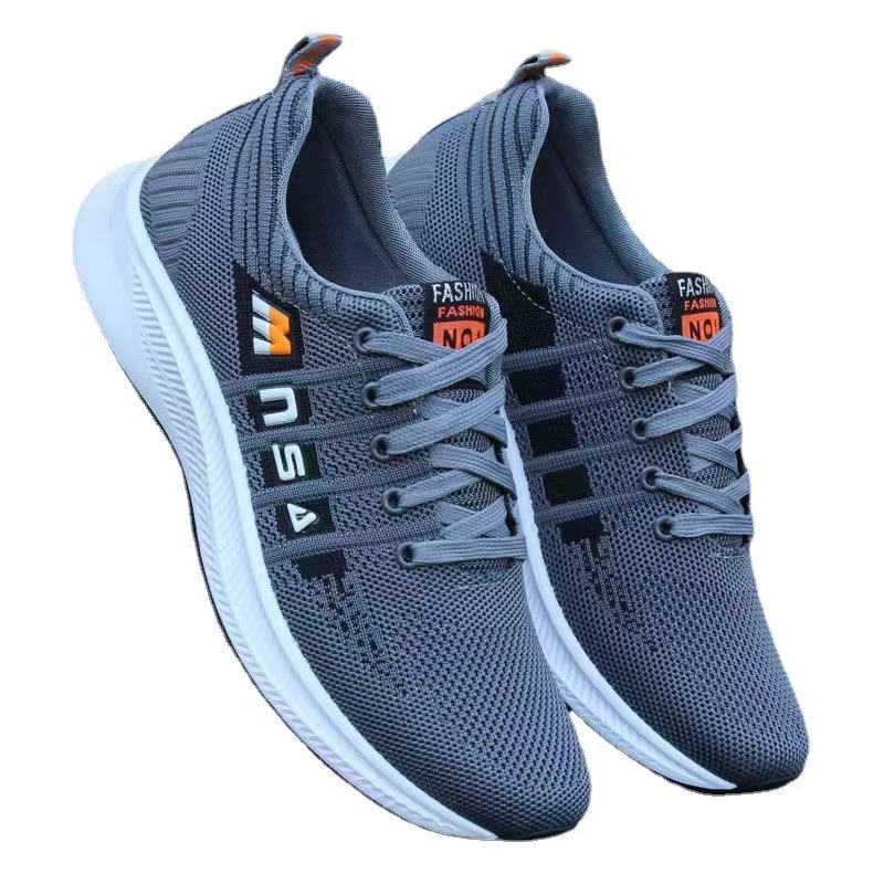 Black Men's Shoes Soft Sole Sneakers Shoes For Four Seasons foto 5