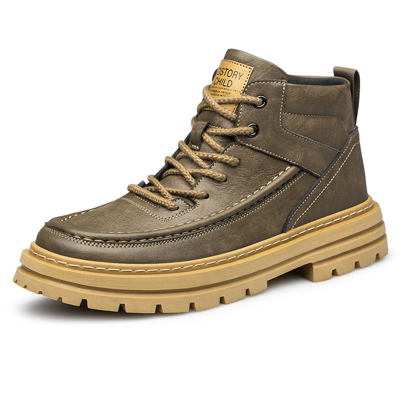 Men's High-top Martin Outdoor Workwear Boots foto 4
