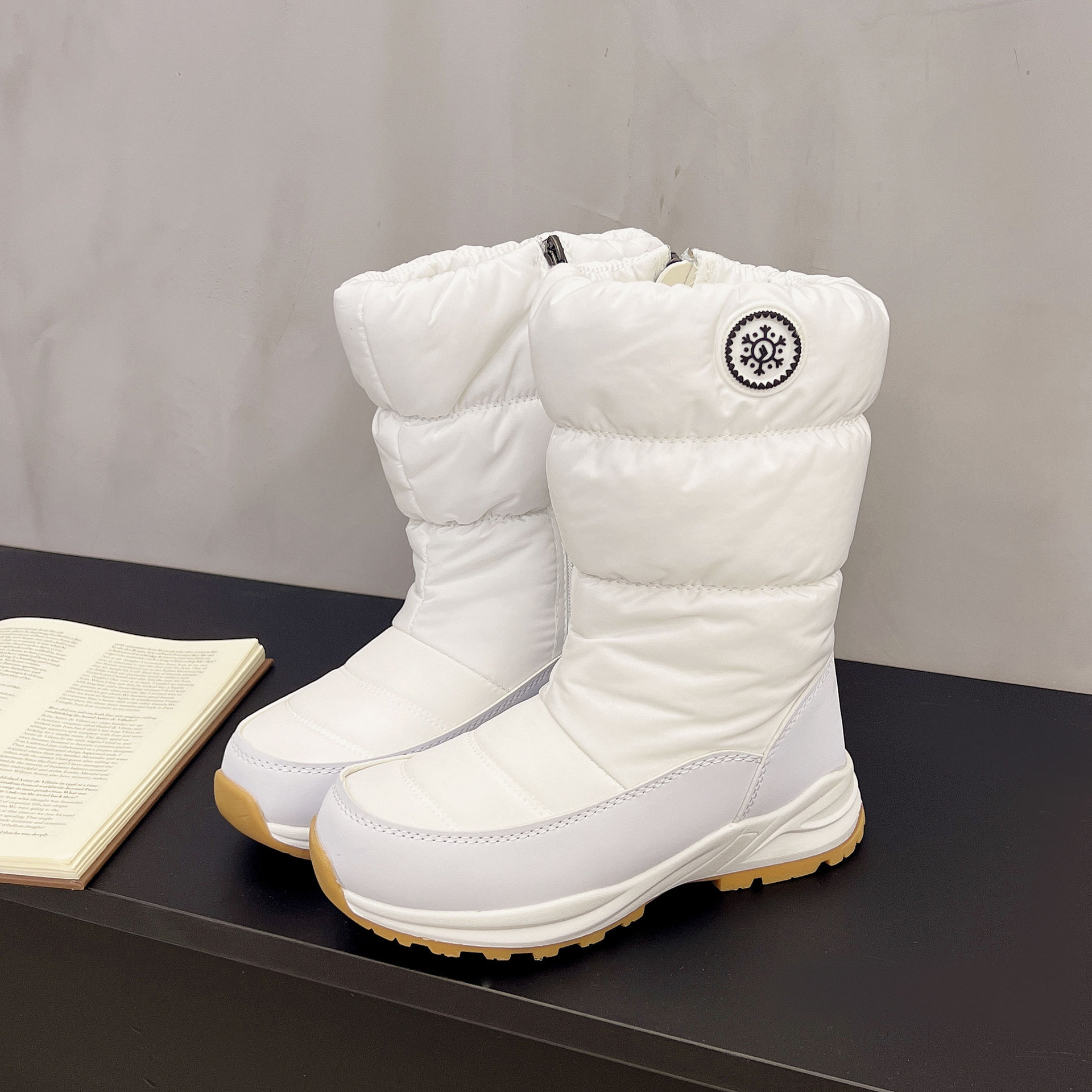 Thickened Cotton Mid-calf Snow Boots foto 3