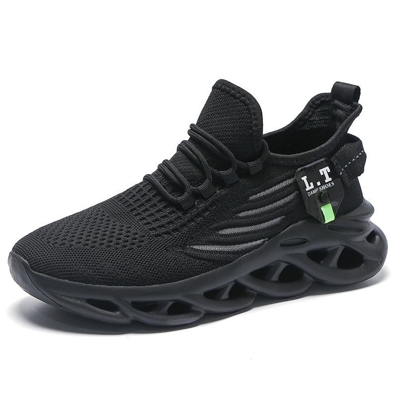 Fly-knit Sneakers Men's Extra Large Size Twist Bottom Running foto 3