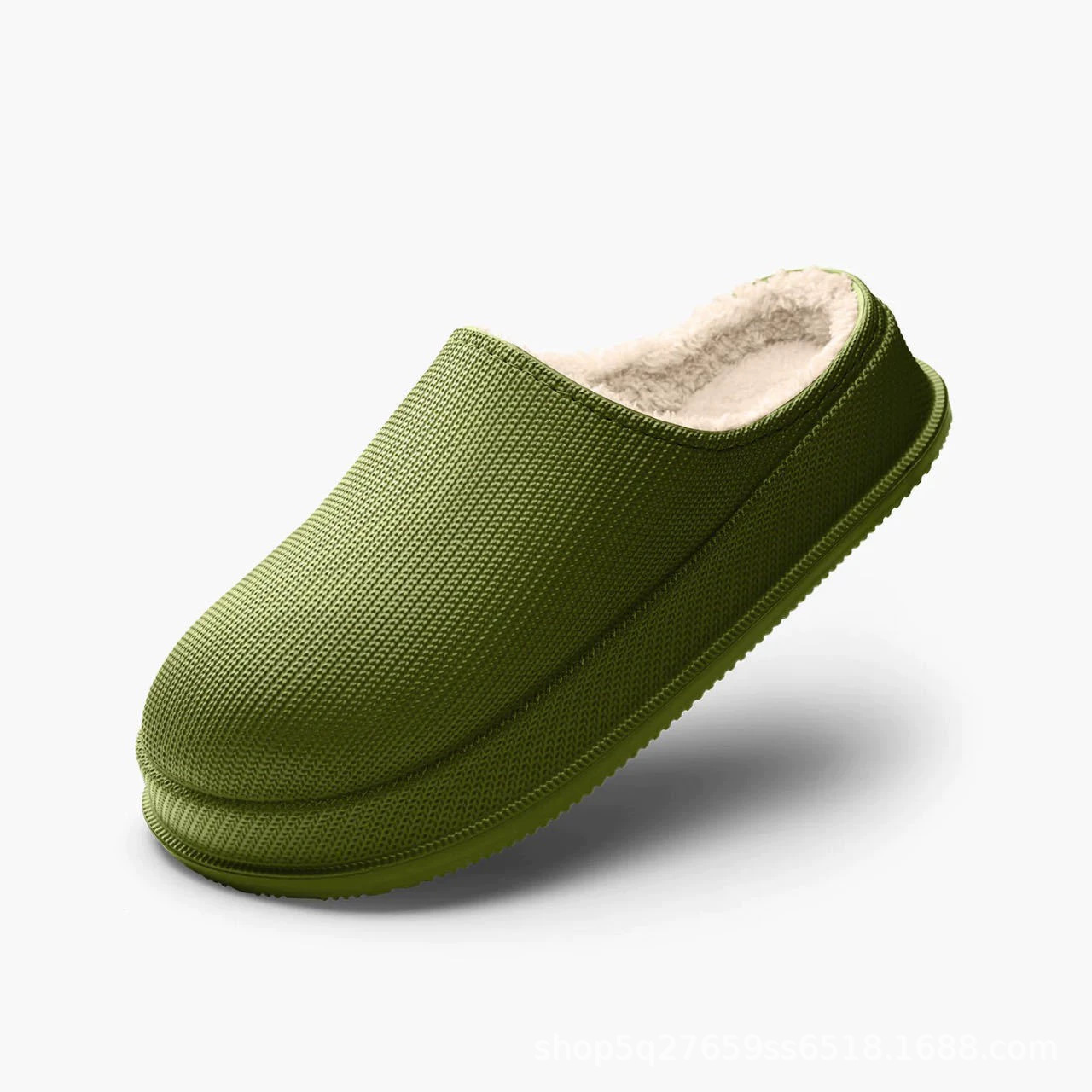 EVA Autumn And Winter Warm Waterproof Toe Cap Shock Absorption Thick Cotton Shoes foto 3
