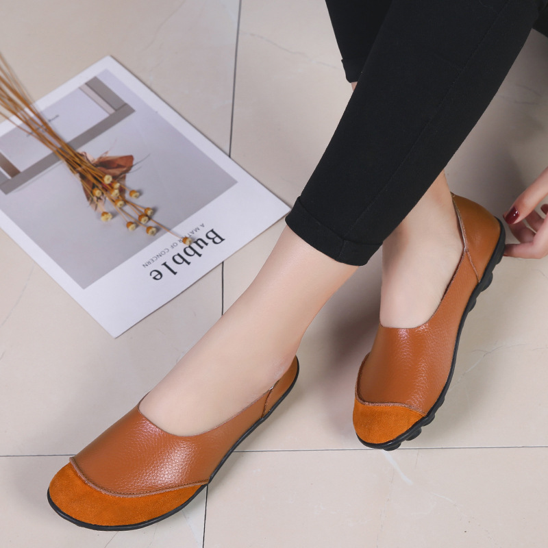 Womens Springsummer Loafers In Korean Casual Style foto 5