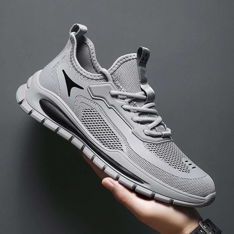 Versatile Flying Woven Breathable Mesh Sports Men's Shoes foto 5