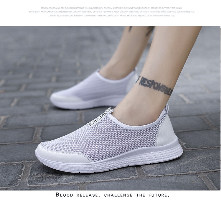 Summer Plus Size Mesh Breathable Sneaker