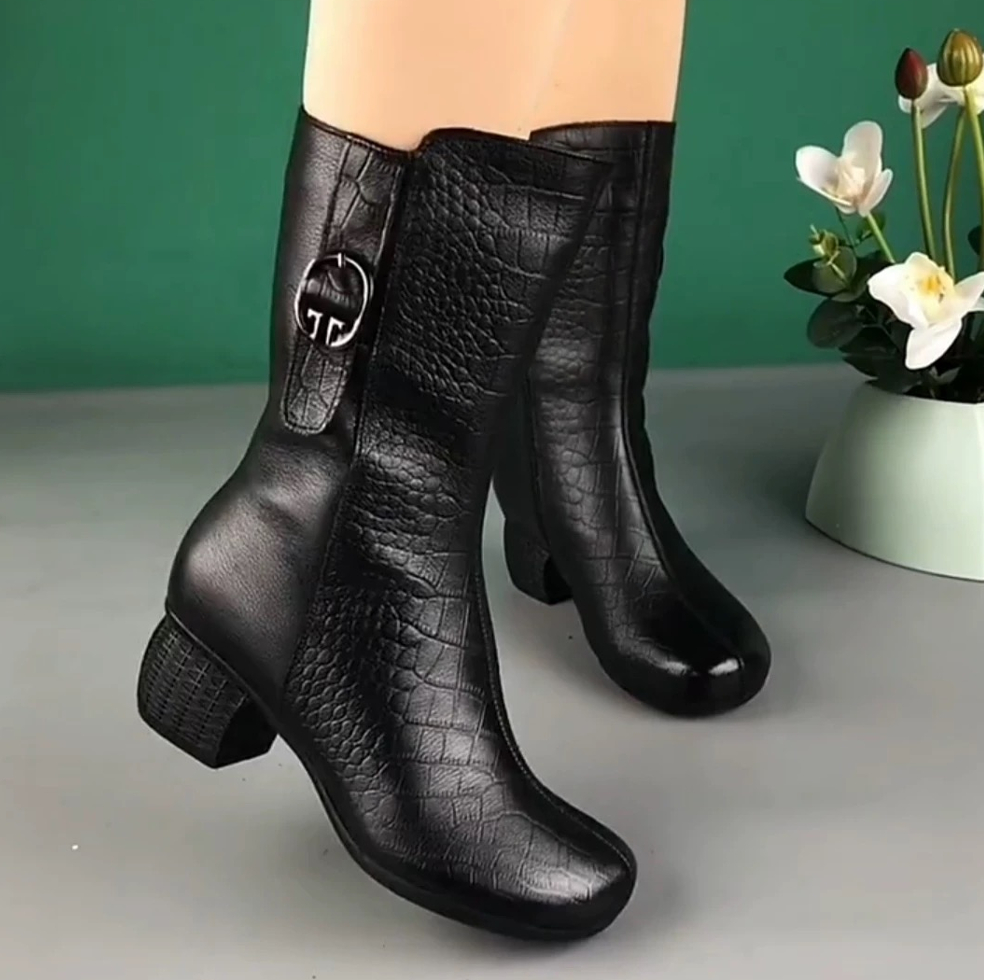 New Fallwinter Velvet-lined Fashion Boots foto 2