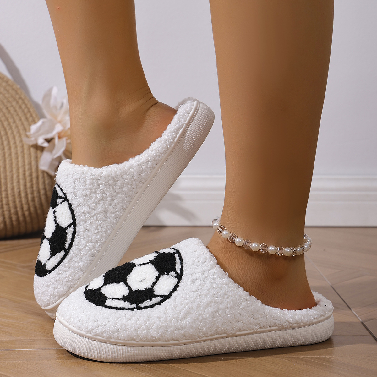 Interior Home Thermal Cotton Slippers foto 4