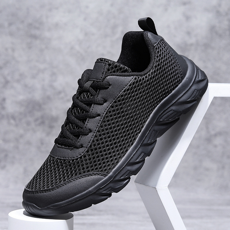 Couple Flying Woven Casual Sneaker Men's Mesh Running Shoes foto 5