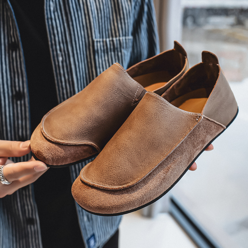 Men's Versatile Slip-on Casual Shoes With Soft Soles foto 3