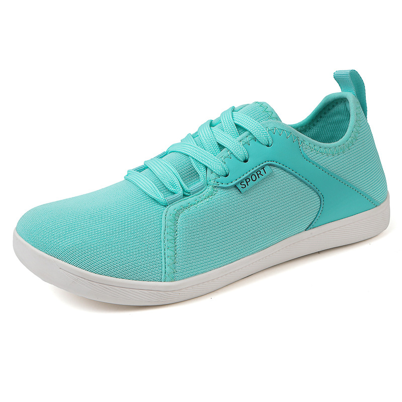 Men's Breathable Soft Sole Fly Woven Sports Shoes For Brisk Walking foto 4
