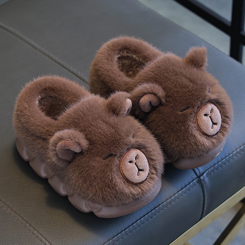 Kappabala Winter Children's Bags Heel Cotton Shoes Warm foto 2