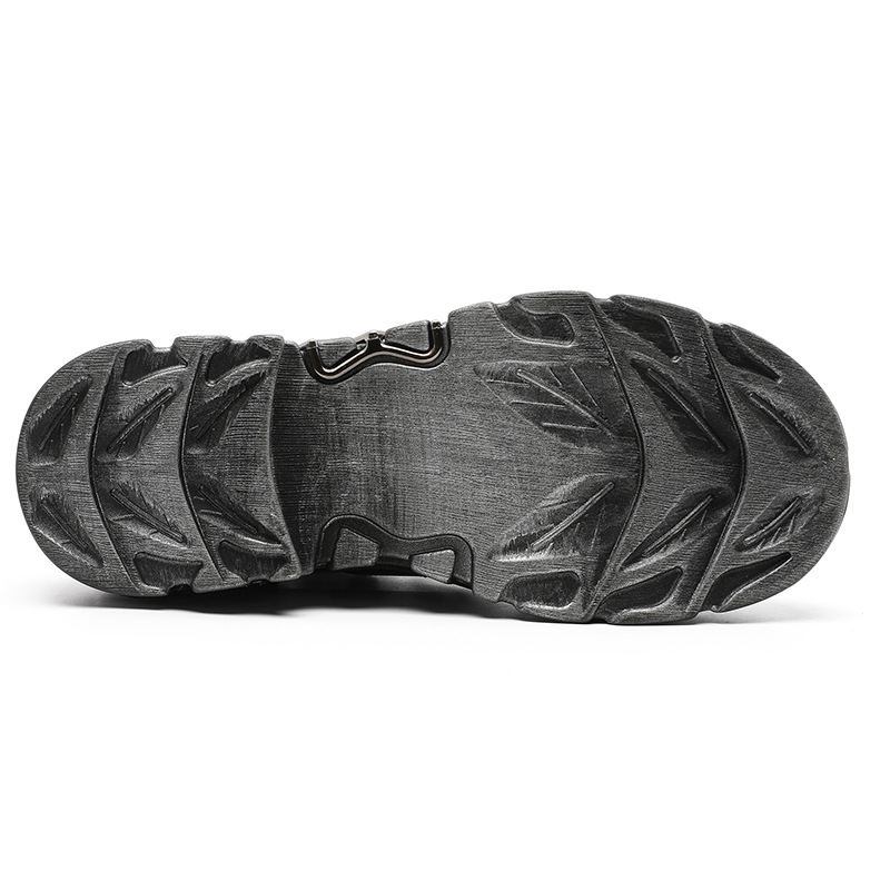 Retro Dark Punk-style Metal Shoes foto 5