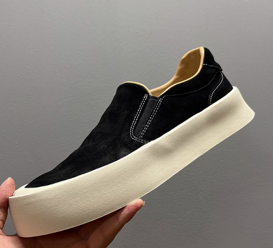 Soft Leather White Soft Bottom Casual Shoes foto 5