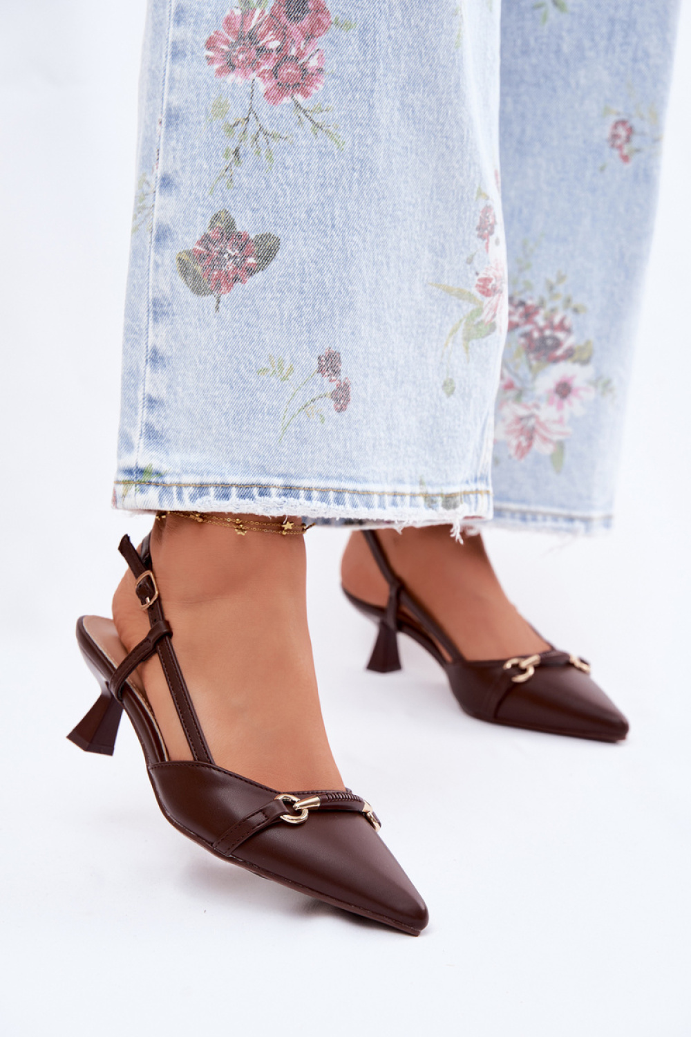 Sandalen op hak Step in style