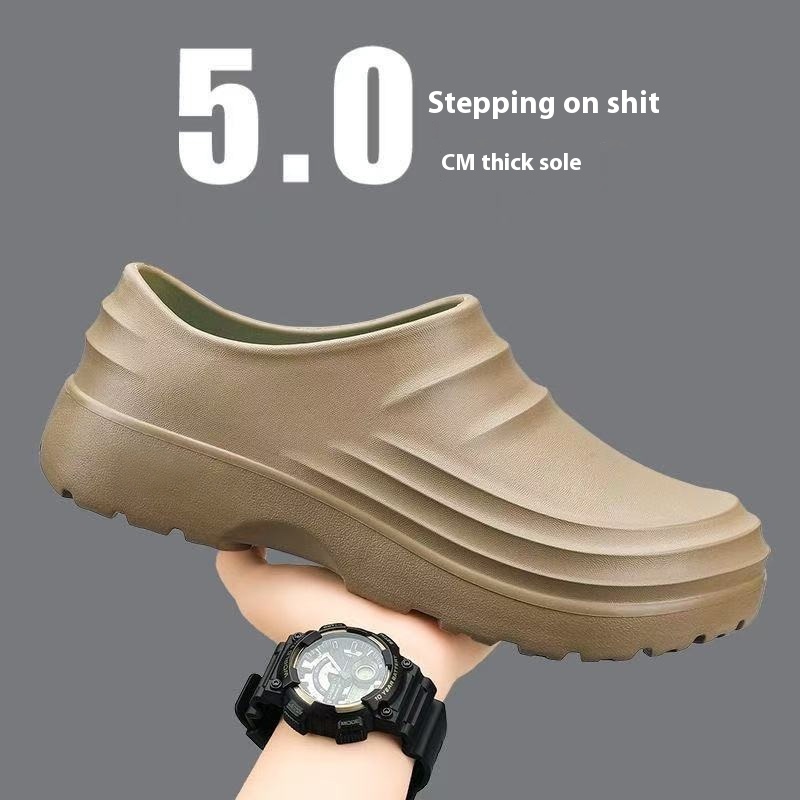 Waterproof Non-slip New All-inclusive Work Lightweight Platform Shoes