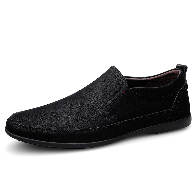 Low Cut Cowhide Surface Large Size Casual Shoes