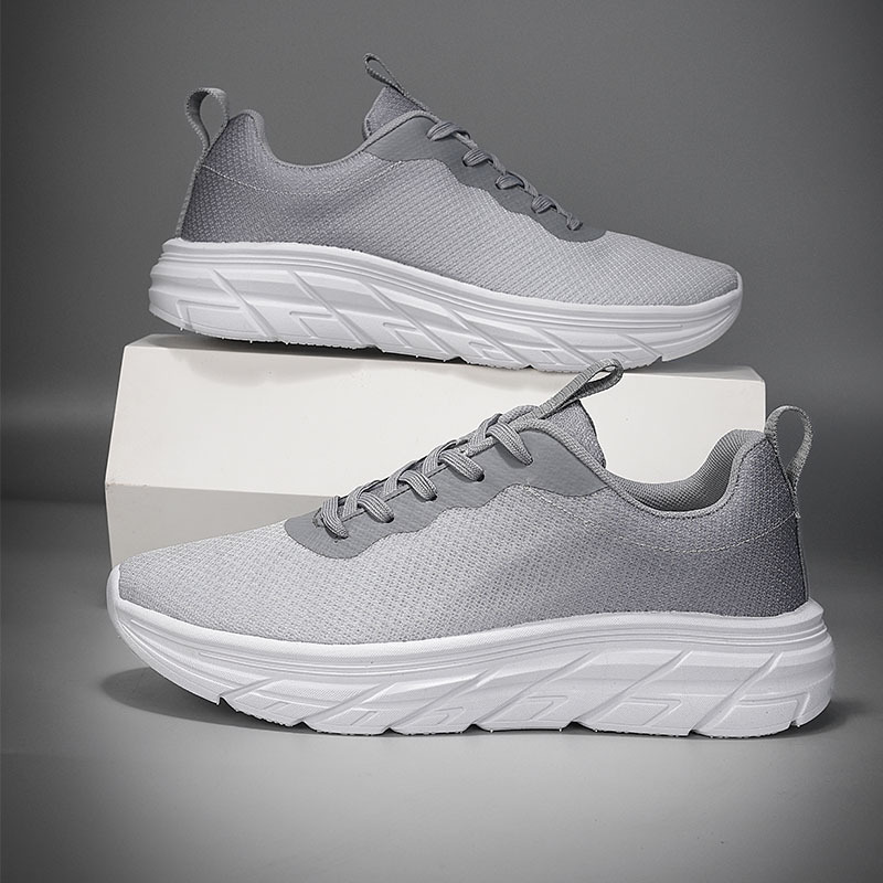 Men's Shoes Travel Mesh Breathable Comfortable Platform Sneaker foto 3