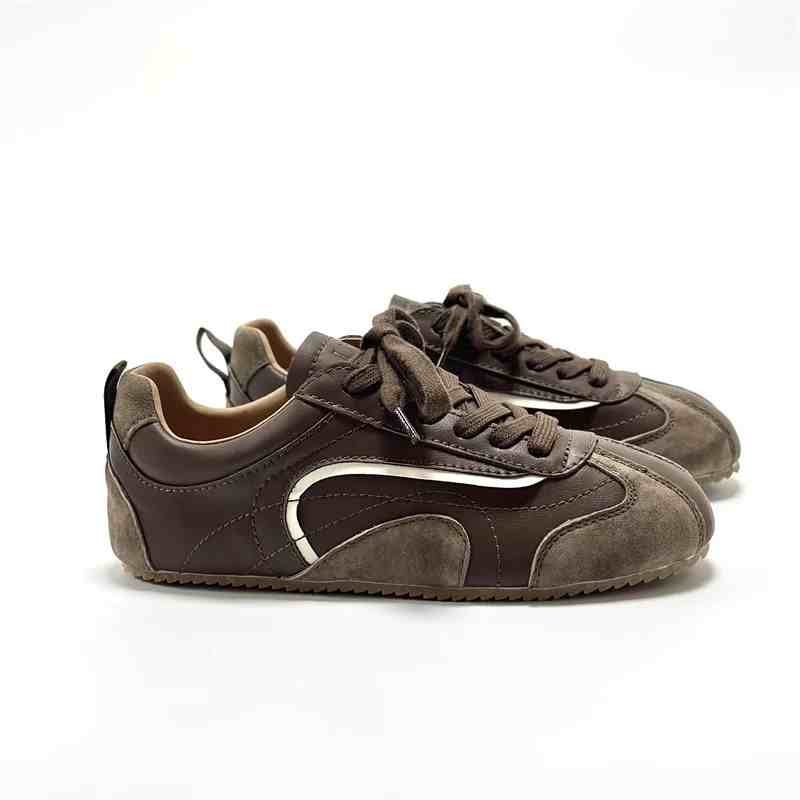 Flat Bottom Show Feet Xiaode Training Shoes Female Ins Fashion Minority All-match foto 2