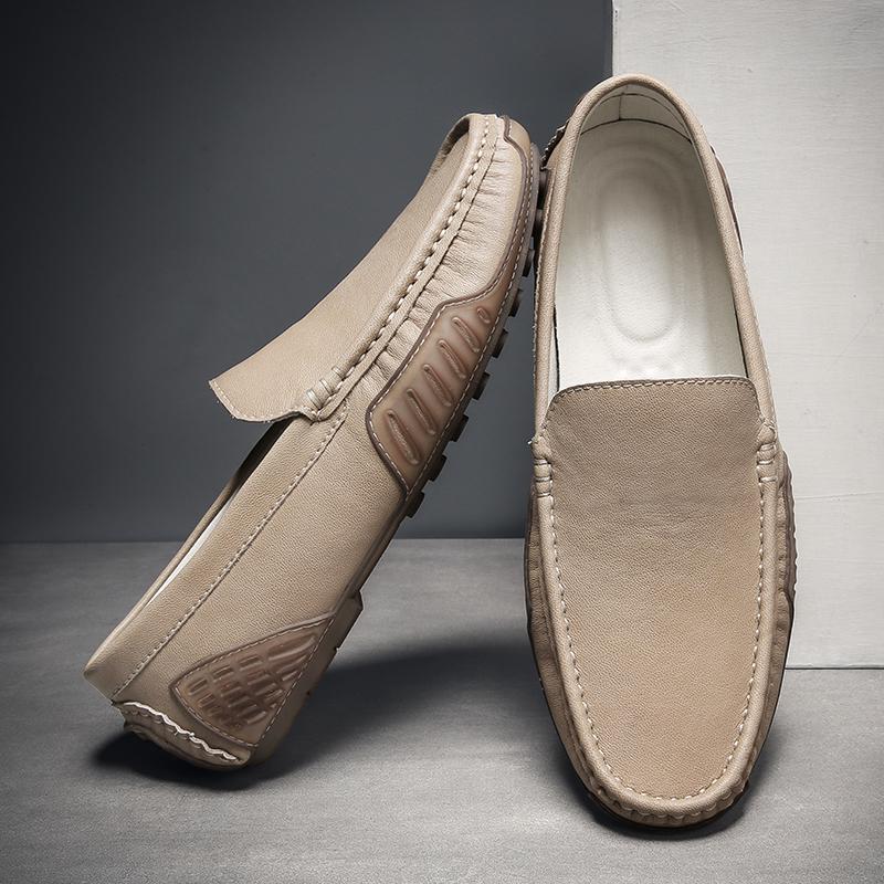 Cowhide Gommino Men's Autumn British Trendy Men