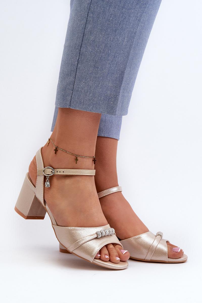 Sandalen op hak Step in style