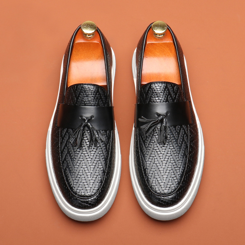 Men's Casual Shoes Versatile Pattern Gommino foto 5