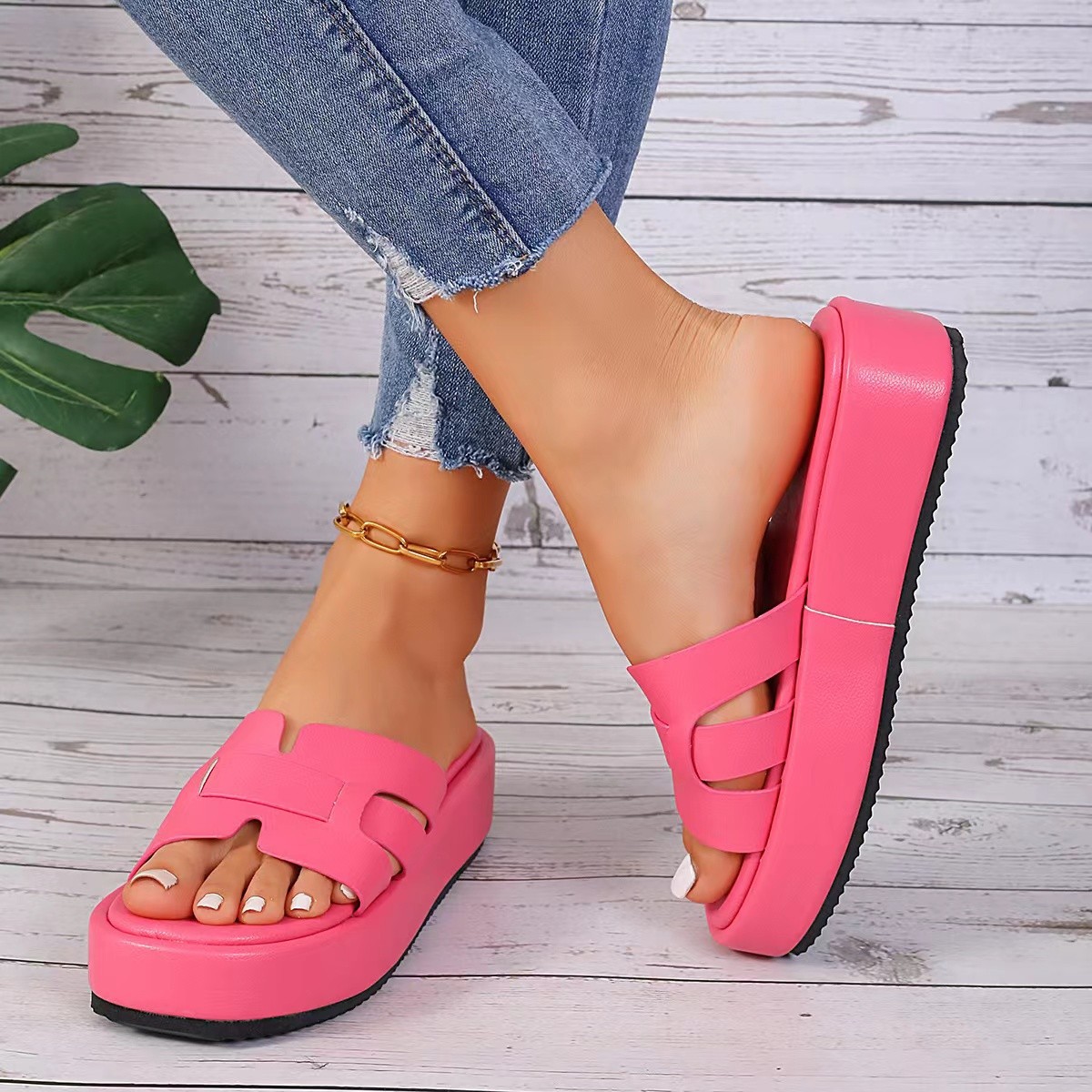 Personality Platform Casual Women's Sandals foto 5