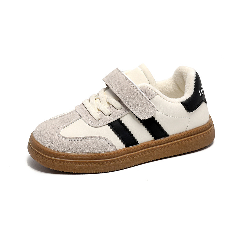 Fleece-lined Version Boys And Girls Casual Non-slip Soft Sole Sneakers foto 4