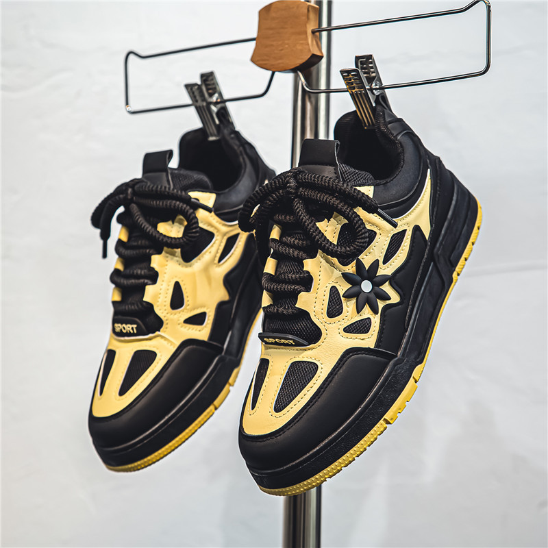 Korean Style Trendy Bread Shoes Men foto 2