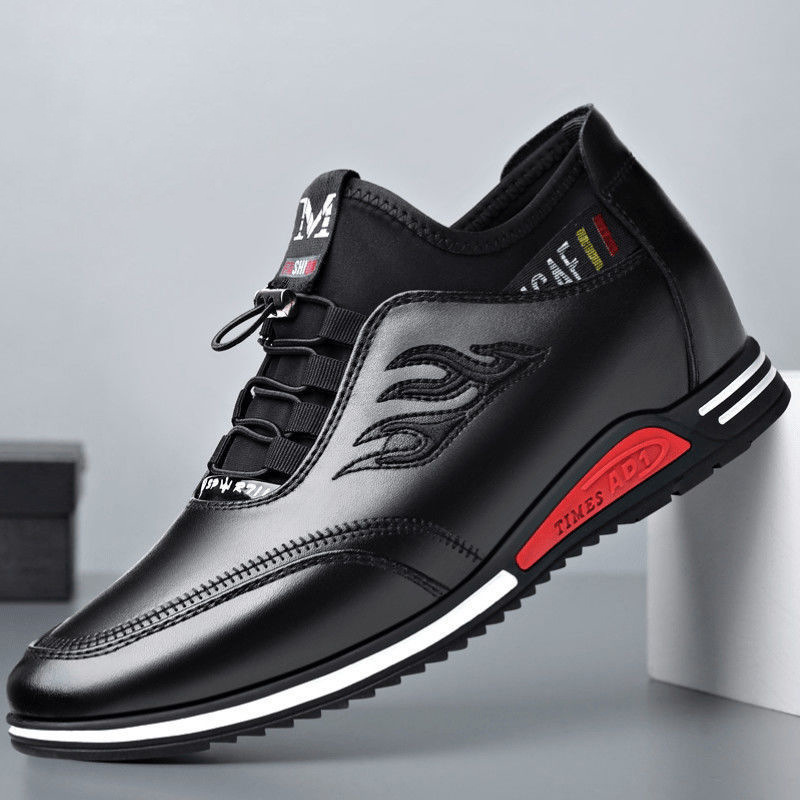 Men's High-top Sneaker Leather Comfortable foto 4