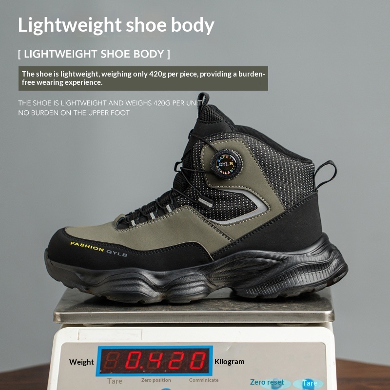 Comfortable Durable Safety Shoes With A Rotating Quick-release Buckle foto 2