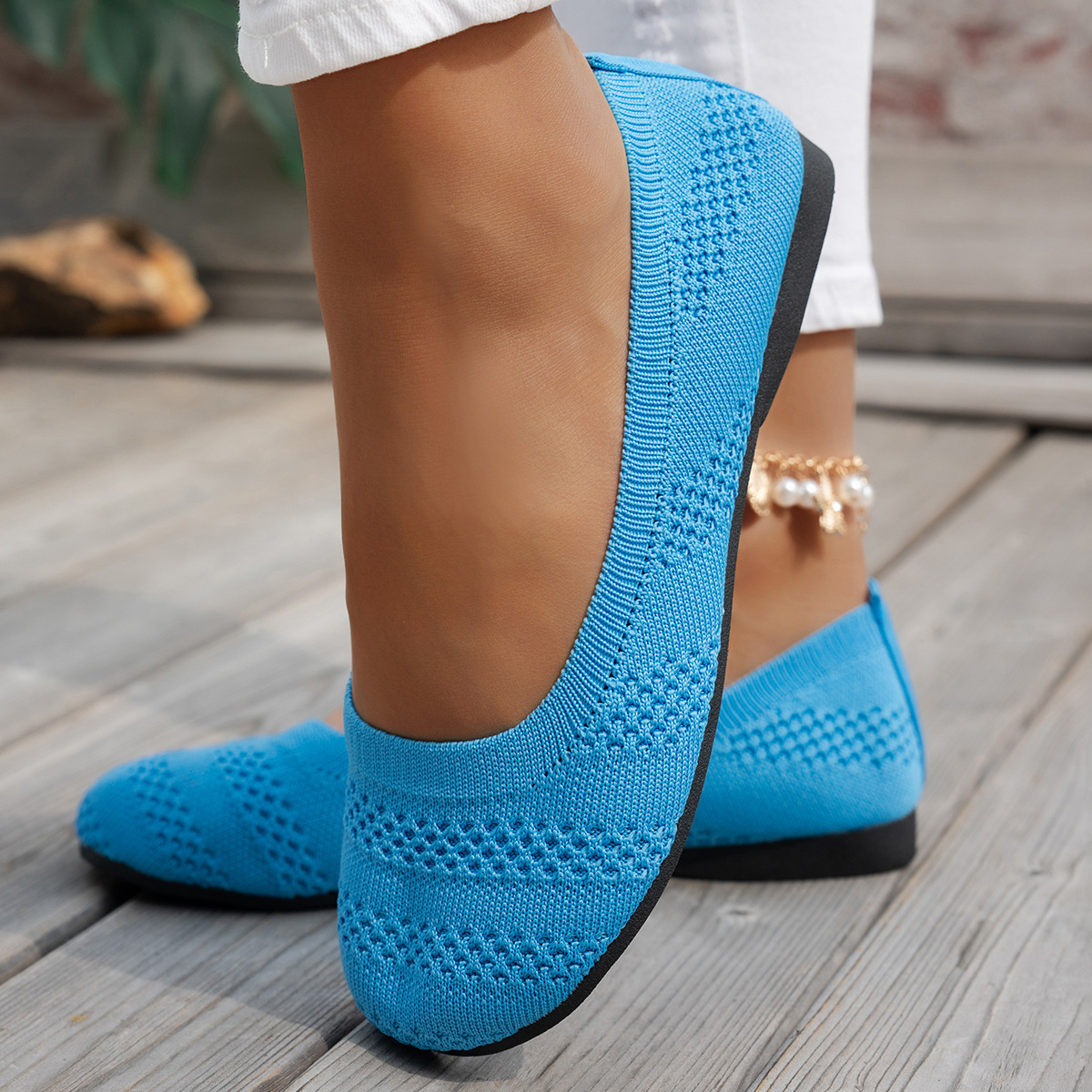 Round-toe Flat Shoes Womens Loafers And Casual Sports Shoes foto 3