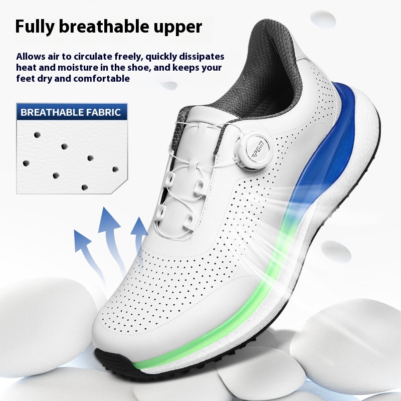 Men's Sports Sneakers Super Soft Popcorn Midsole Knob Shoes foto 5