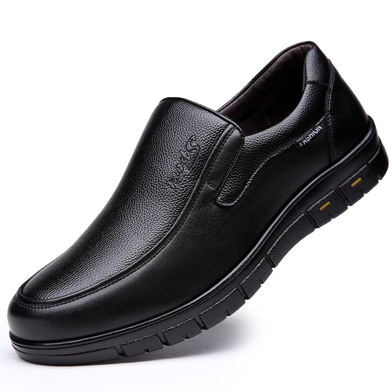 Leather Shoes Men's Autumn And Winter Business Leisure foto 5
