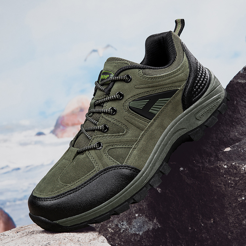 Low-top Outdoor Boots Wear-resistant Combat Boots Climbing Shoes foto 2