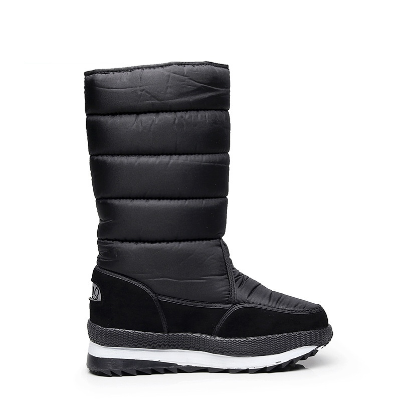 Winter Thicken Thermal Snow Cotton Boots Male foto 2