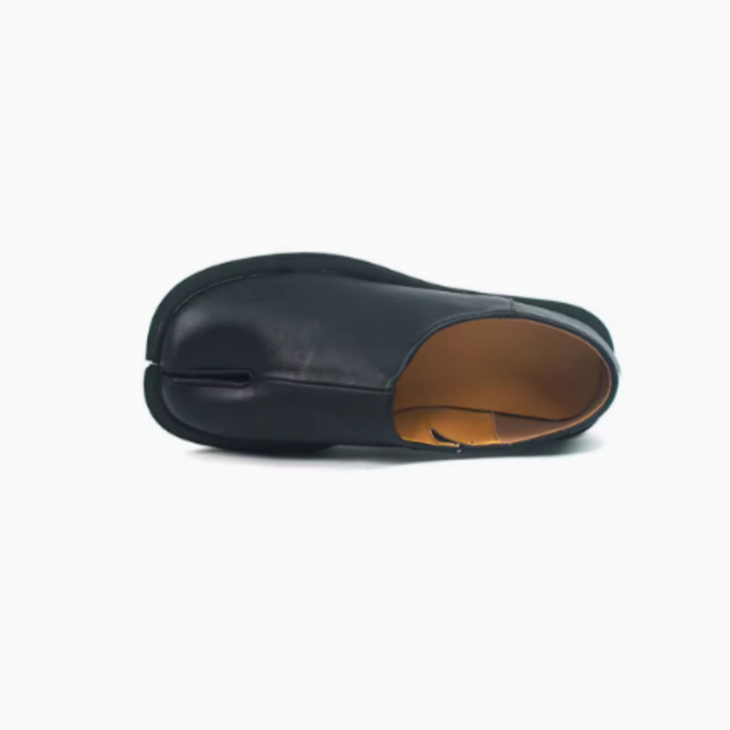 Split Toe Shoes, Men's And Women's Genuine Leather, Internet Famous Sheephoof Horse foto 2