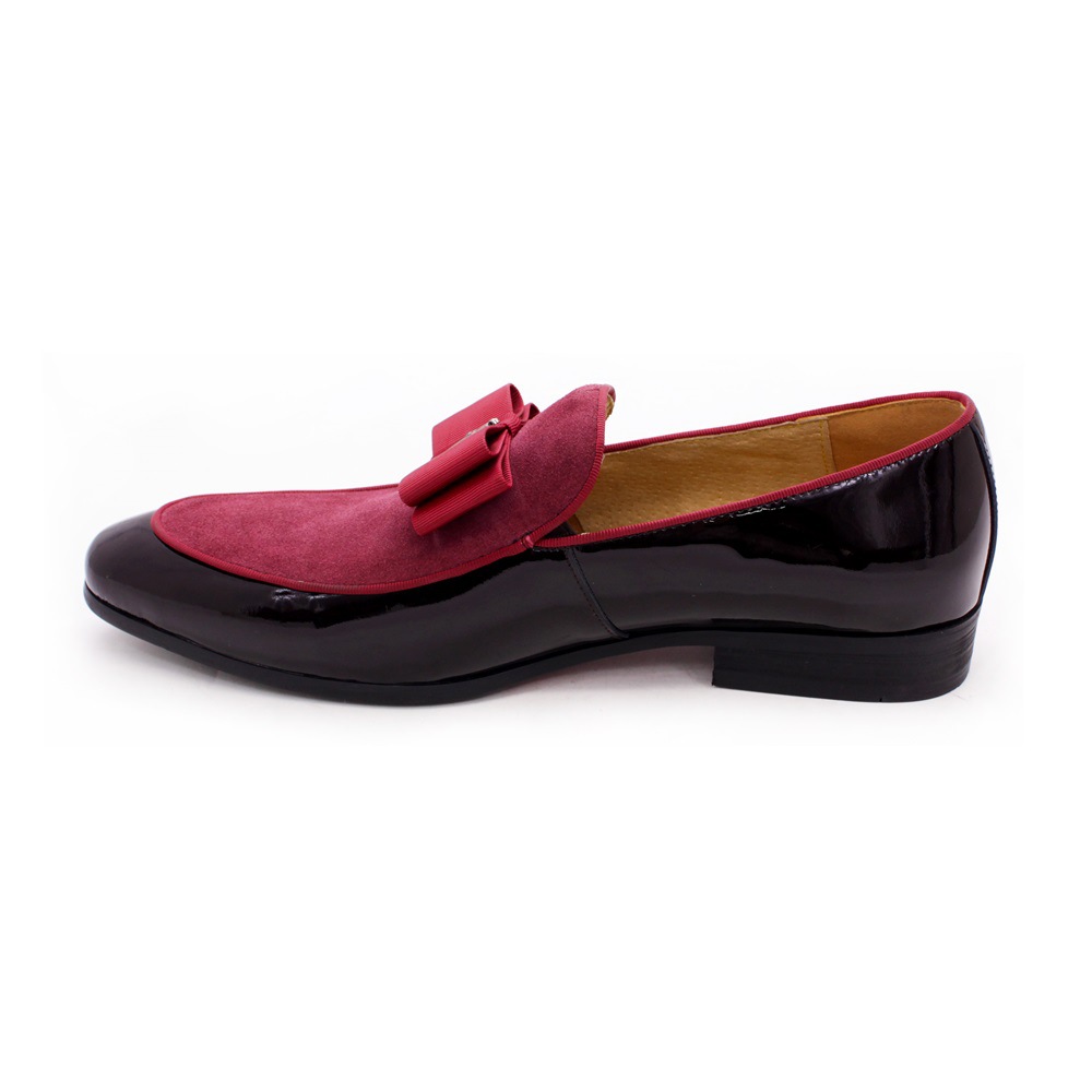 Matte Leather Patent Leather Men's Shoes foto 2