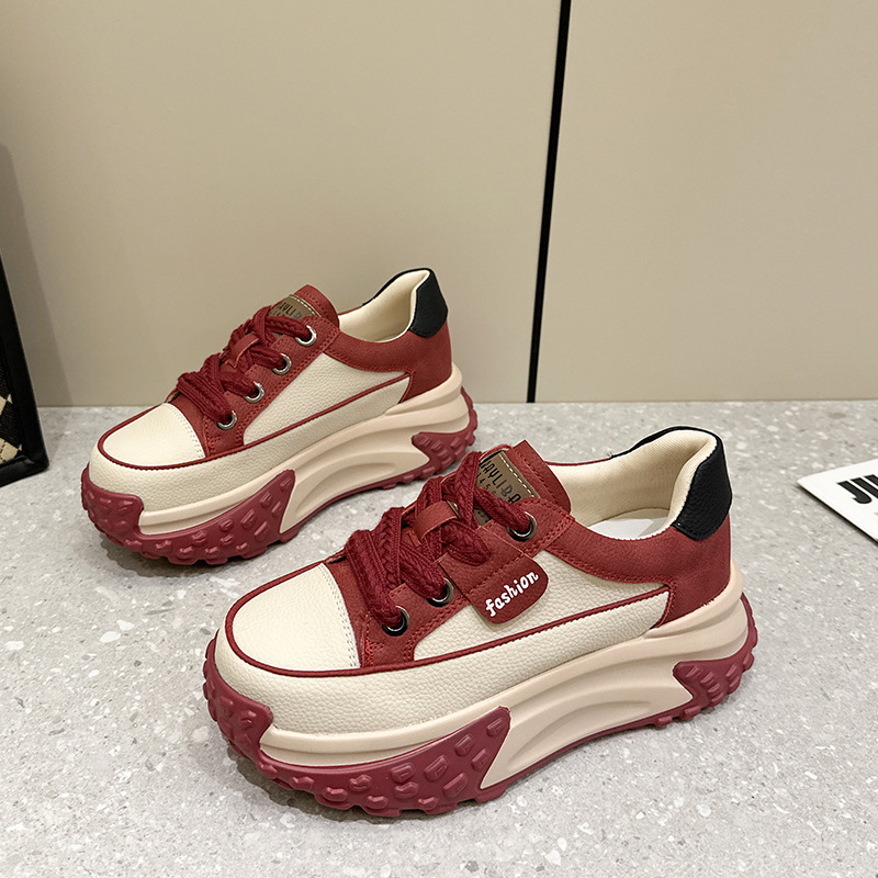 Simple Fashionable All-match Sports Breathable White Shoes foto 3