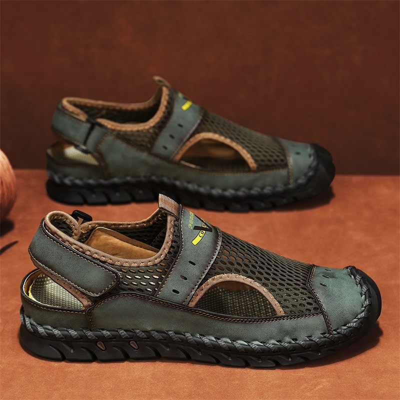 Men's Mesh Breathable Summer Hollow Shoes foto 3